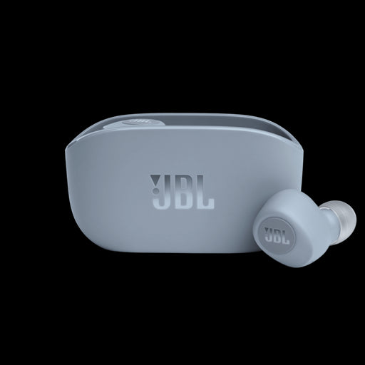 JBL Vibe 100TWS | 100% Wireless In-Ear Headphones - Bluetooth - Sound Isolation - Microphone - Blue-SONXPLUS.com