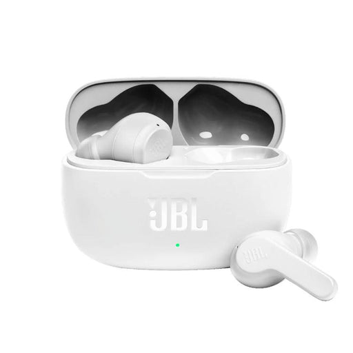 JBL Vibe 200TWS | 100% Wireless In-Ear Headphones - Bluetooth - JBL Deep Bass Sound - Microphone - White-SONXPLUS.com