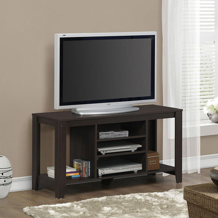 Monarch Specialties I 3529 | TV stand - 48" - Espresso