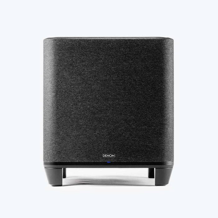 Denon Home Sub | Caisson de graves 8" - Sans fil - HEOS intégré - Connexion Wifi - Compatible avec barre de son et haut-parleurs Denon Home - Noir