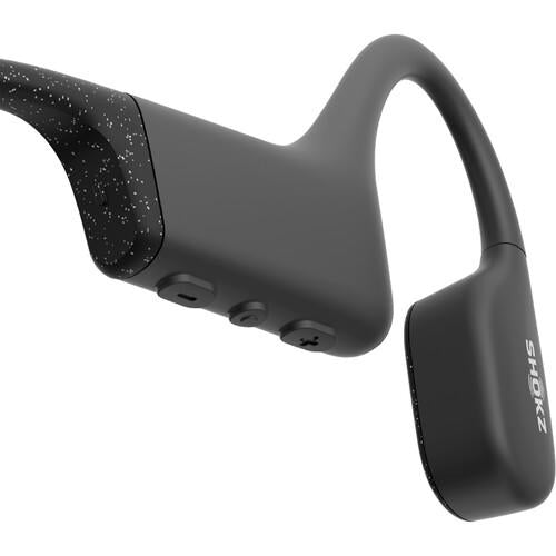 SHOKZ OpenSwim | Bone Conduction Headphones - For Swimming - Wireless - IP68 Waterproof - 8 Hours Battery Life - Black-SONXPLUS.com