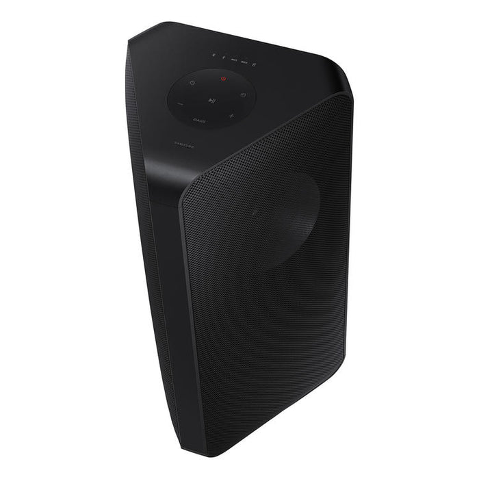 Samsung MX-ST40B | Haut-parleur portable puissant - Tour de son - Bluetooth - 160W - Bidirectionnels - Lumières à DEL - Connexion Bluetooth multiple - Noir