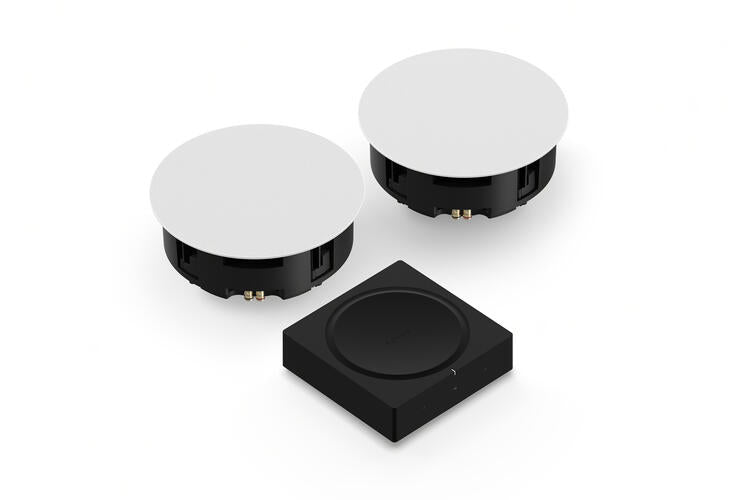 Sonos | In-Ceiling Set - Amp with 2 In-Ceiling 6" Speakers - Wi-Fi-SONXPLUS.com