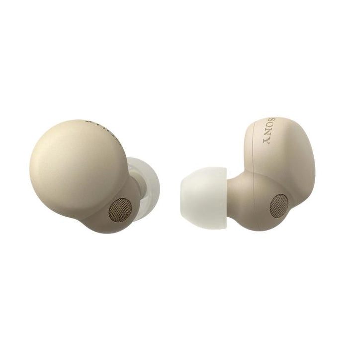 Sony WFLS900N | In-ear headset - LinkBuds S - 100% Wireless - Bluetooth - Microphone - Active noise cancelling - Crème-SONXPLUS.com