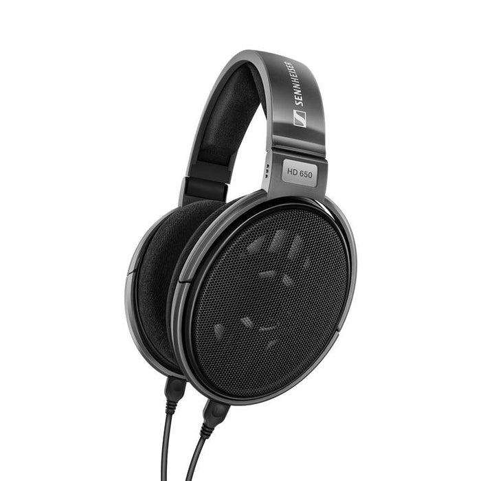 Sennheiser HD 650 | Dynamic Around-Ear Headphones - Open back design - For Audiophile - Wired - Detachable OFC cable - Black