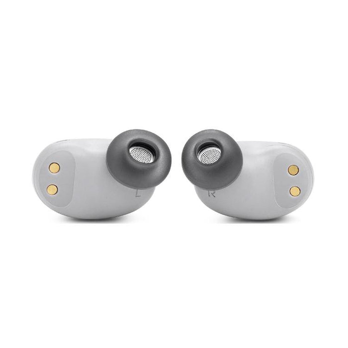 JBL Live Free 2 | In-Ear Headphones - 100% Wireless - Bluetooth - Smart Ambient - Microphones - Silver-SONXPLUS.com