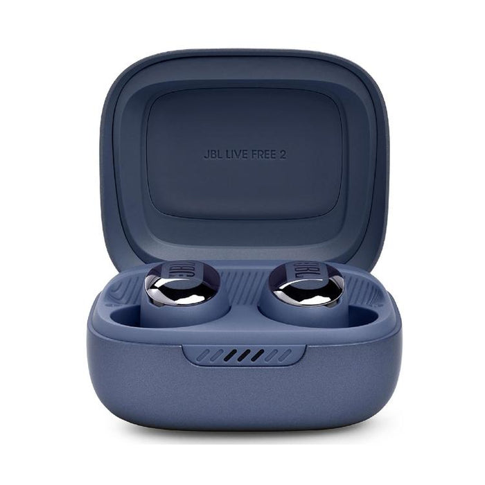 JBL Live Free 2 | In-Ear Headphones - 100% Wireless - Bluetooth - Smart Ambient - Microphones - Blue-SONXPLUS.com