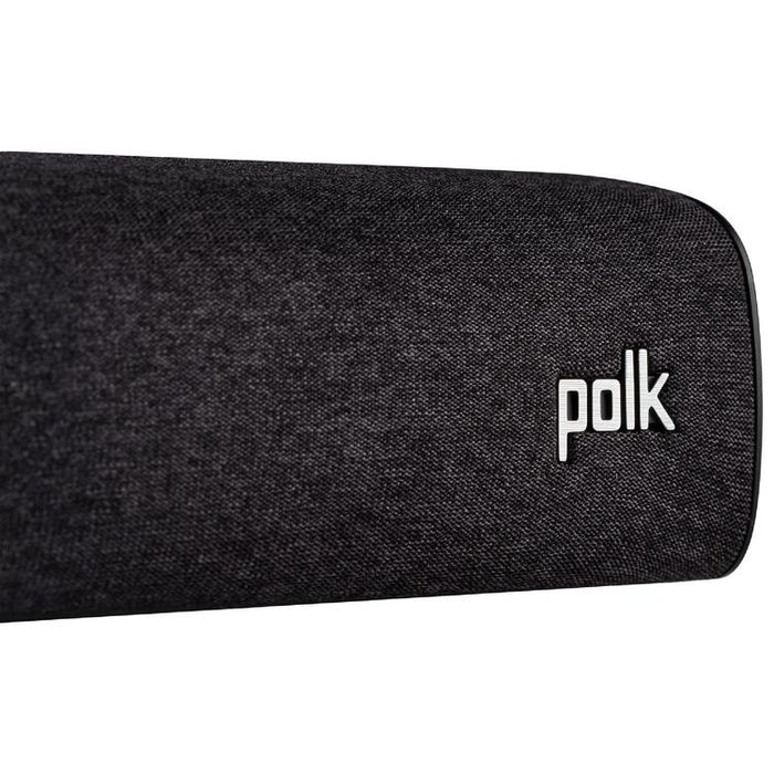 Polk Signa S3 | Barre de son universelle - Avec Caisson de graves sans fil - Bluetooth - Expérience de Cinéma Maison - Voice Adjust - Chromecast intégré - Noir