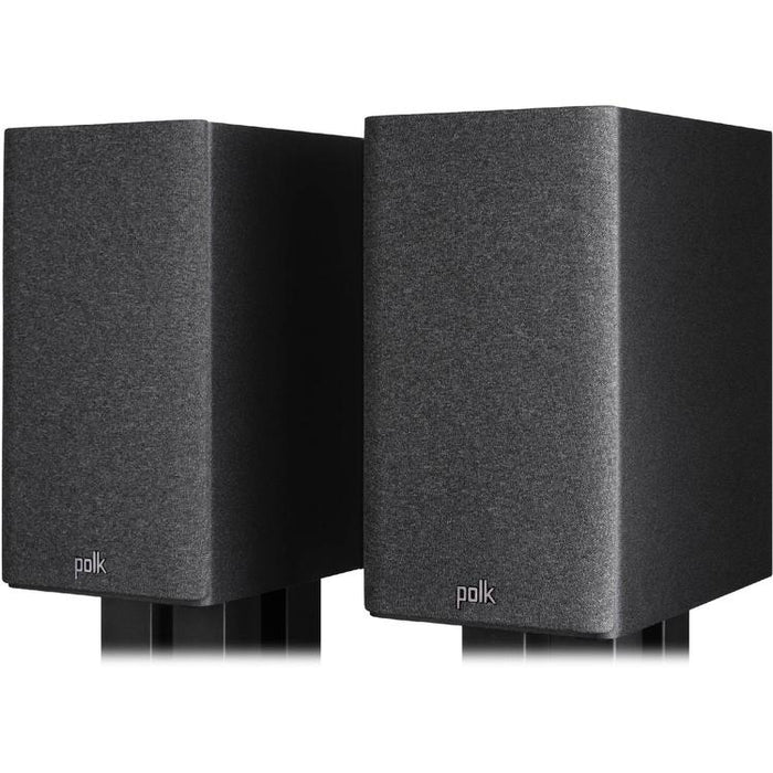 Polk Reserve R200 | Bookshelf Speaker Set - Great Home Theater Detail - Black - Pair-SONXPLUS.com