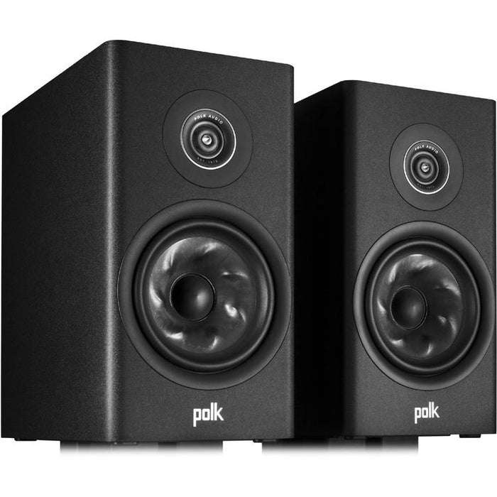 Polk Reserve R200 | Bookshelf Speaker Set - Great Home Theater Detail - Black - Pair-SONXPLUS.com