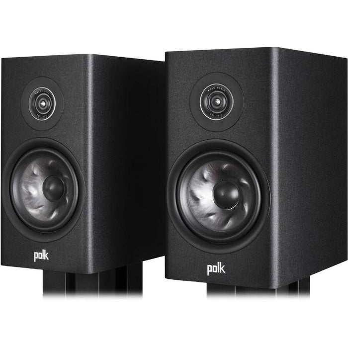 Polk Reserve R200 | Bookshelf Speaker Set - Great Home Theater Detail - Black - Pair-SONXPLUS.com
