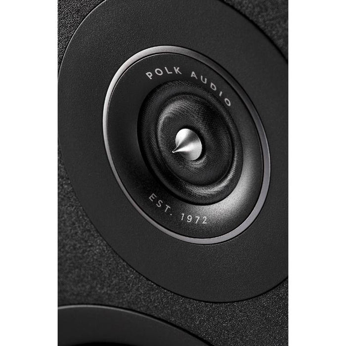 Polk Reserve R200 | Bookshelf Speaker Set - Great Home Theater Detail - Black - Pair