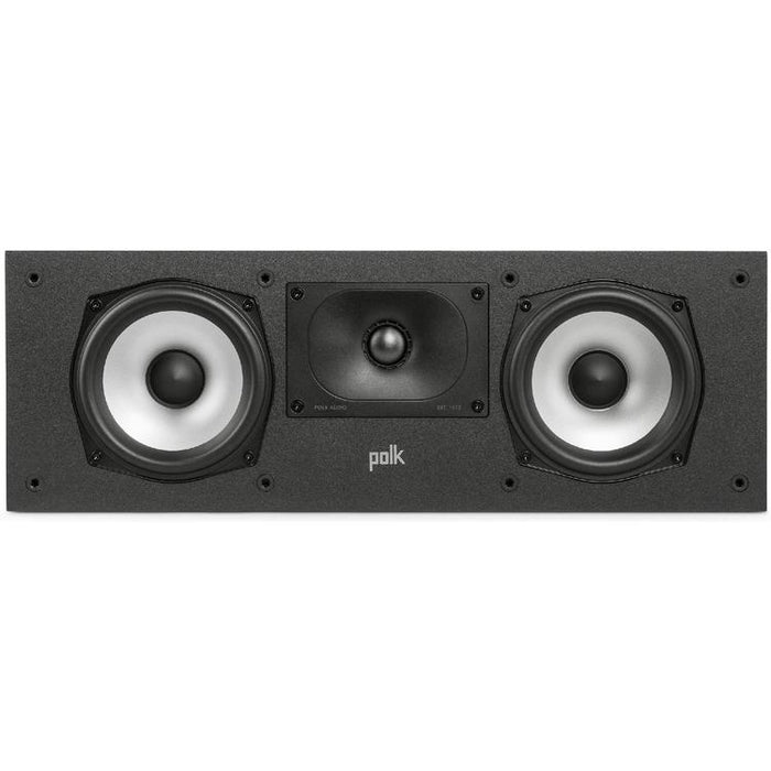 Polk Monitor XT30 | Haut-parleur central - Certifié Hi-Res Audio - Noir