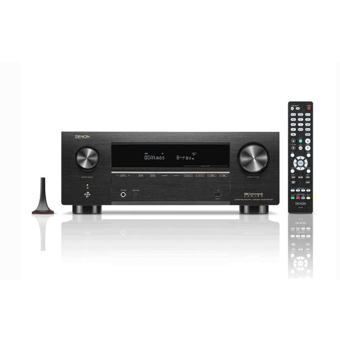 Denon AVRX3800H | AV receiver - 9 amplification channels - Home theater - Auro 3D - 8K - HEOS - Black-SONXPLUS.com