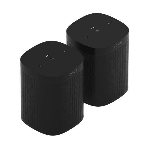 Sonos | Ensemble pour deux pièces avec One SL - Noir