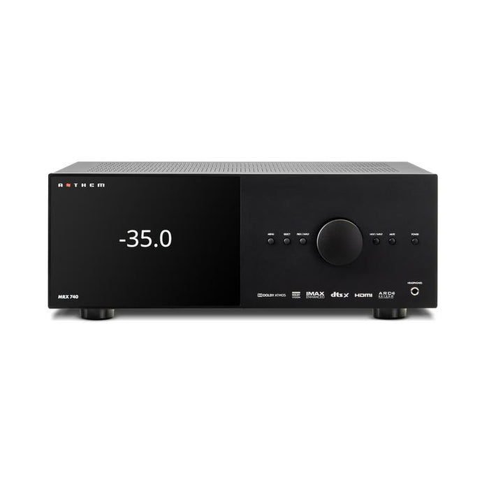 Anthem MRX 740 8K | Home Theater Receiver - 11.2 Channel Preamp and 7 Channel Amplifier - 140 W - Black