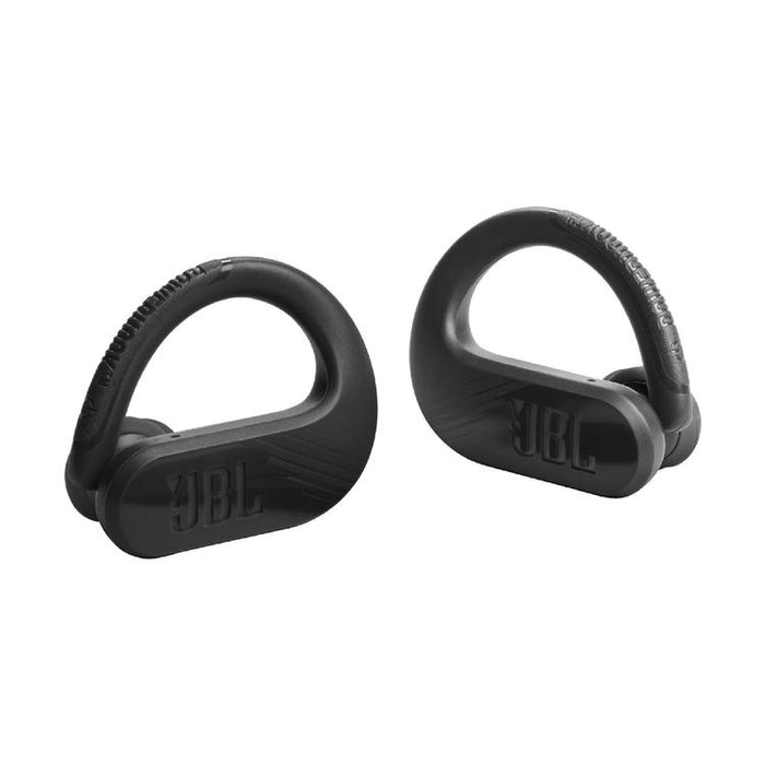 JBL Endurance Peak III | Écouteurs Sport intra-auriculaires - 100% Sans fil - Étanche - Conception Powerhook - Noir