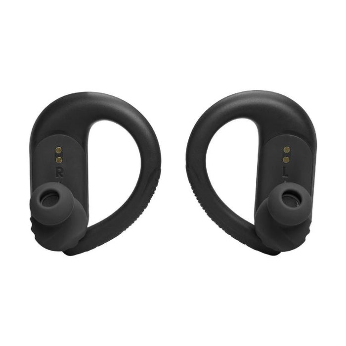 JBL Endurance Peak III | Écouteurs Sport intra-auriculaires - 100% Sans fil - Étanche - Conception Powerhook - Noir