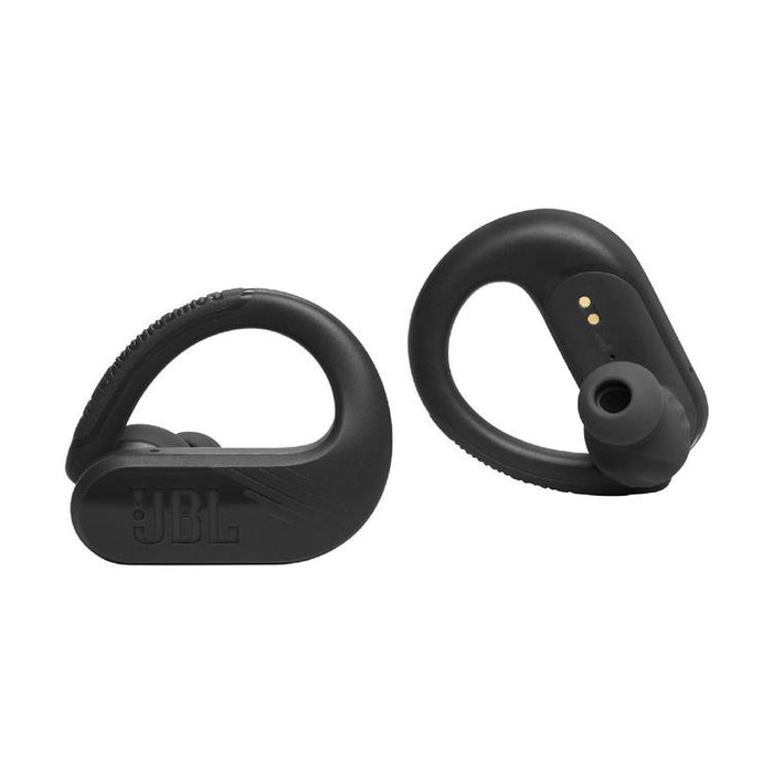 JBL Endurance Peak III | Écouteurs Sport intra-auriculaires - 100% Sans fil - Étanche - Conception Powerhook - Noir