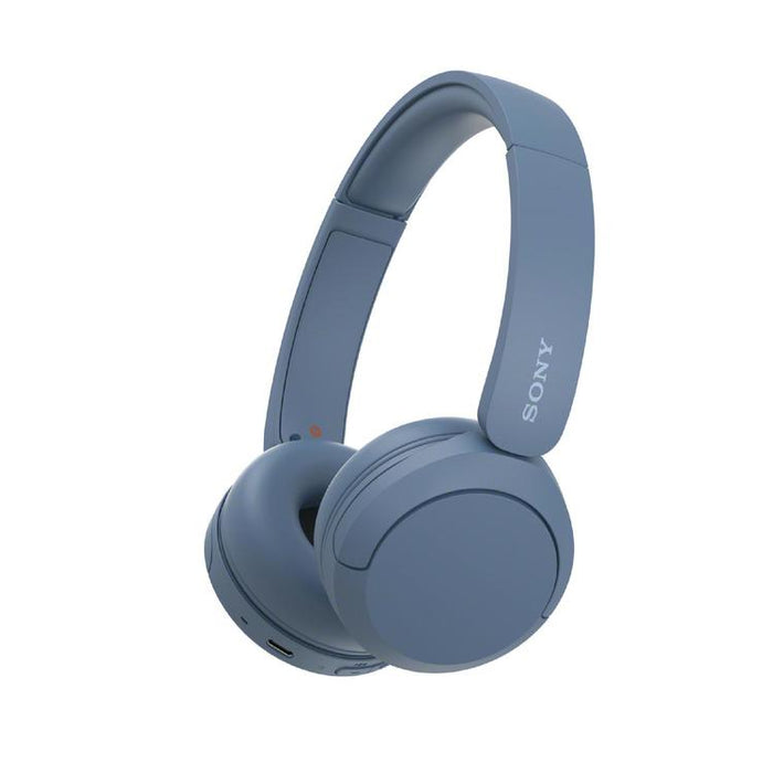 Sony WH-CH520 | On-Ear Headphones - Wireless - Bluetooth - Up to 50 hours of battery life - Blue