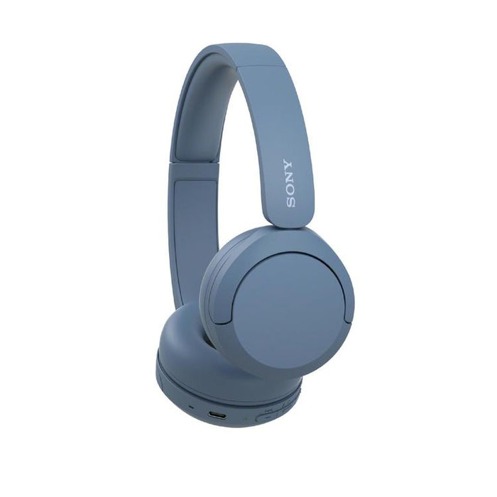 Sony WH-CH520 | On-Ear Headphones - Wireless - Bluetooth - Up to 50 hours of battery life - Blue