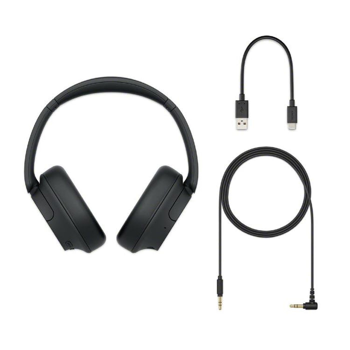 Sony WH-CH720N | Écouteurs circum-auriculaires - Sans fil - Bluetooth - Réduction du bruit - Jusqu'à 35 heures d'autonomie - Microphone - Noir