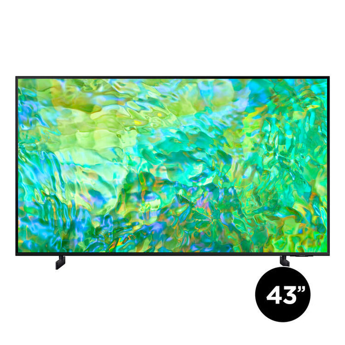 Samsung UN43CU8000FXZC | 43" LED Smart TV - 4K Crystal UHD - CU8000 Series - HDR