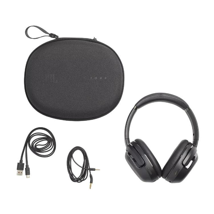 JBL Tour One M2 | Around-Ear Headphones - Wireless - Bluetooth - Adaptive Noise Reduction - Black-SONXPLUS.com