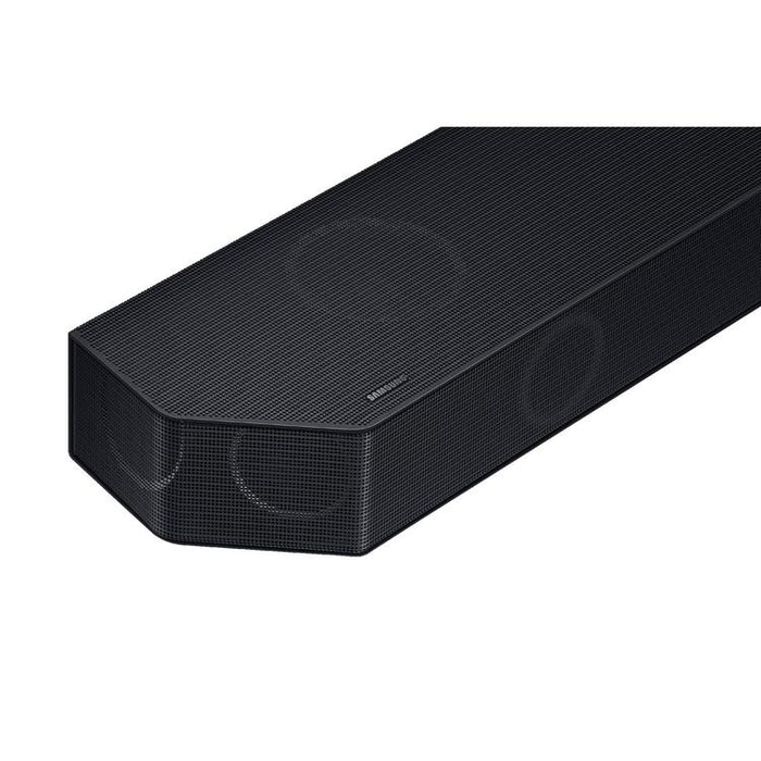 Samsung HWQ990C | Barre de son - 11.1.4 canaux - Dolby ATMOS sans fil - Avec caisson de graves sans fil et Haut-parleurs arrière inclus - Série Q - 656W - Noir