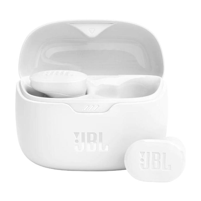 JBL Tune Buds | In-Ear Headphones - 100% Wireless - Bluetooth - Noise Reduction - 4 Microphones - White-SONXPLUS.com