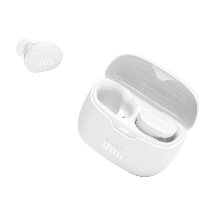 JBL Tune Buds | In-Ear Headphones - 100% Wireless - Bluetooth - Noise Reduction - 4 microphones - White