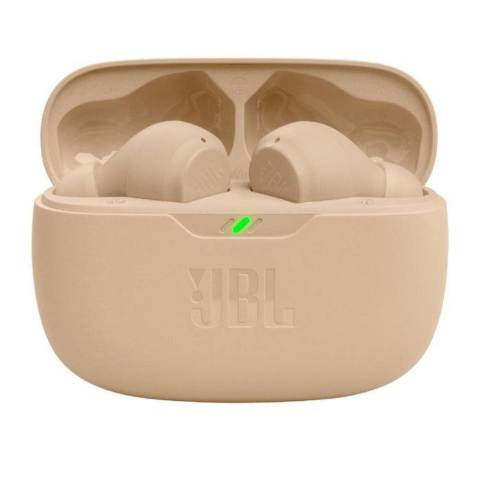 JBL Vibe Beam | In-Ear Headphones - Wireless - Bluetooth - Smart Ambient Technology - Beige