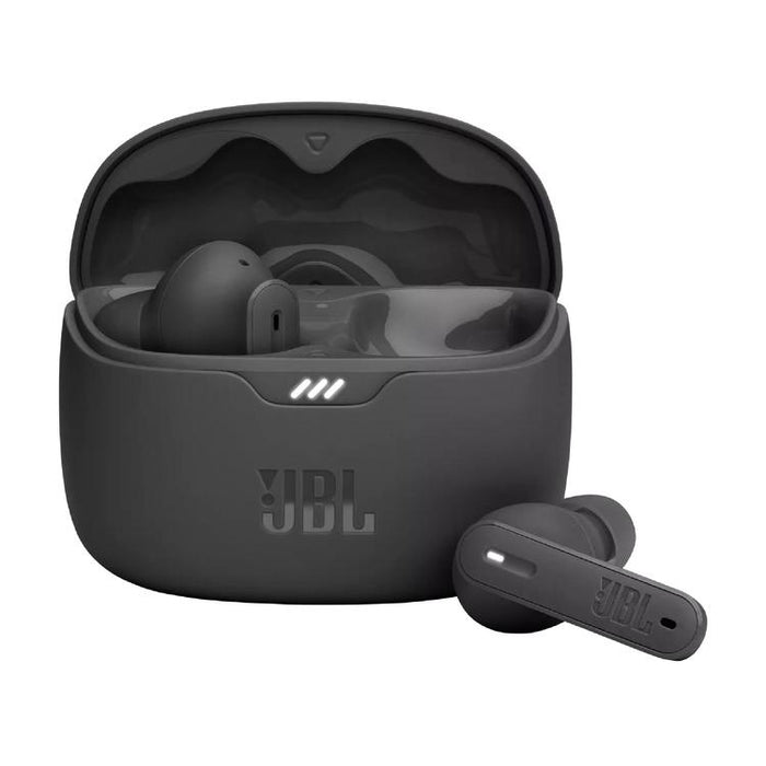 JBL Tune Beam | In-Ear Headphones - 100% Wireless - Bluetooth - Smart Ambient - Stick-open Design - Black