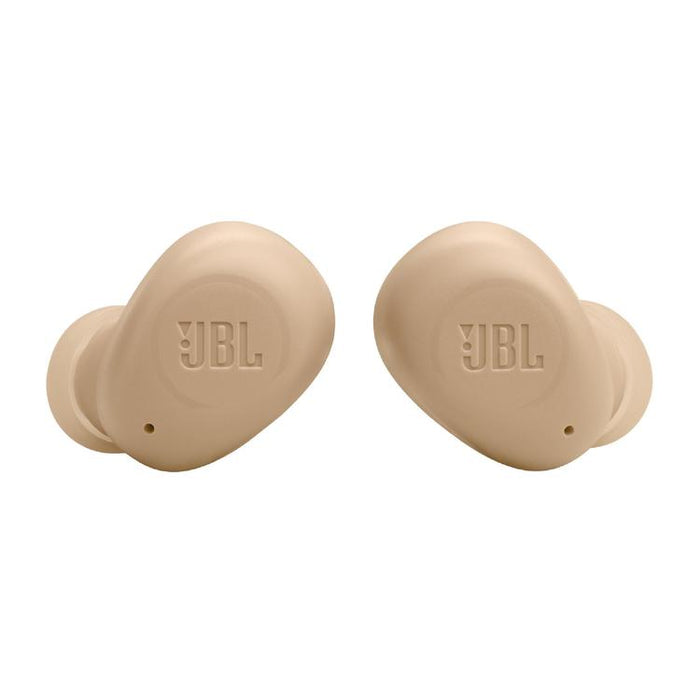 JBL Vibe Buds | Écouteurs intra-auriculaires - Sans fil - Bluetooth - Technologie Smart Ambient - Beige