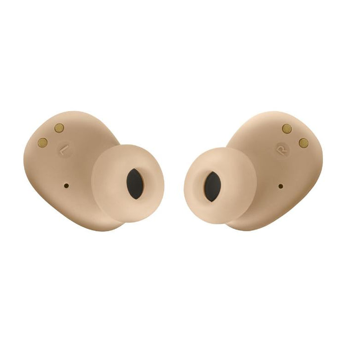 JBL Vibe Buds | Écouteurs intra-auriculaires - Sans fil - Bluetooth - Technologie Smart Ambient - Beige