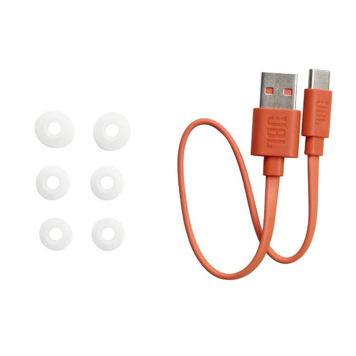JBL Vibe Beam | Écouteurs intra-auriculaires - Sans fil - Bluetooth - Technologie Smart Ambient - Blanc