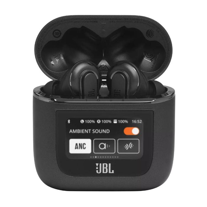 JBL TOUR PRO 2 | In-Ear Headphones - Wireless - Bluetooth - True ANC - 6 microphones - Smart case - Black
