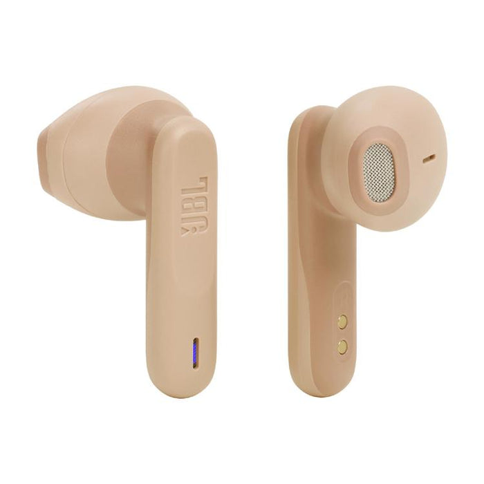 JBL Vibe Flex | In-Ear Headphones - Wireless - Bluetooth - Stick-open Design - Smart Ambient Technology - Beige