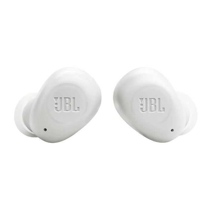 JBL Vibe Buds | Écouteurs intra-auriculaires - Sans fil - Bluetooth - Technologie Smart Ambient - Blanc