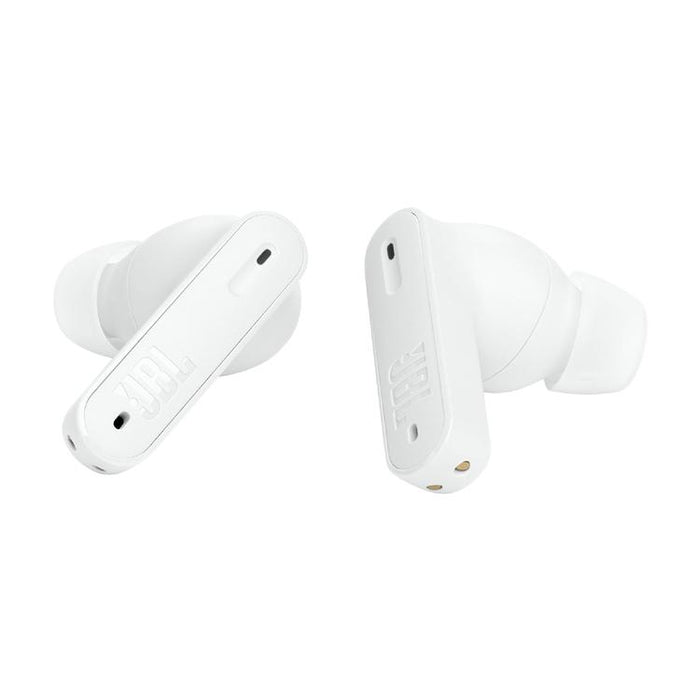 JBL Tune Beam | In-Ear Headphones - 100% Wireless - Bluetooth - Smart Ambient - Stick-open Design - White