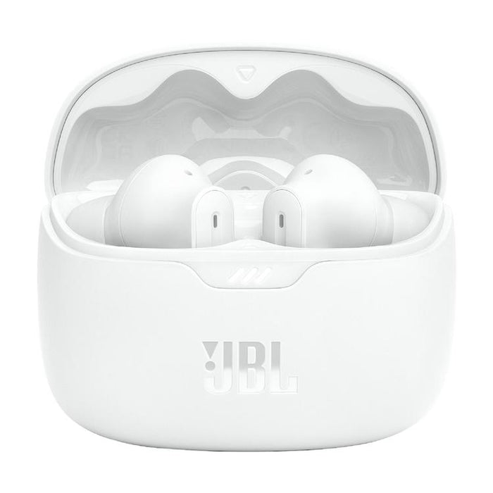 JBL Tune Beam | In-Ear Headphones - 100% Wireless - Bluetooth - Smart Ambient - Stick-open Design - White