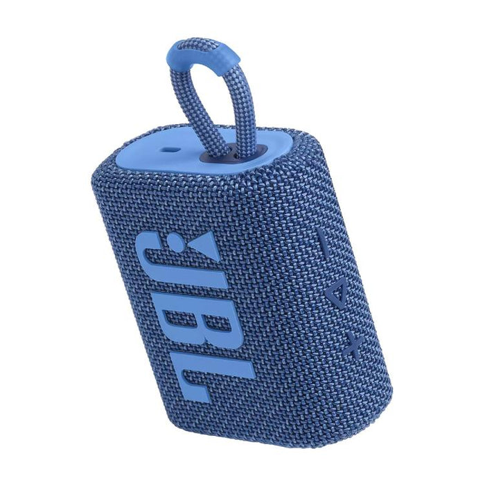 JBL Go 3 Eco | Mini Haut-parleur - Ultra-portable - Bluetooth - IP67 - Bleu