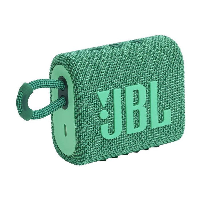 JBL Go 3 Eco | Mini Speaker - Ultra-portable - Bluetooth - IP67 - Green