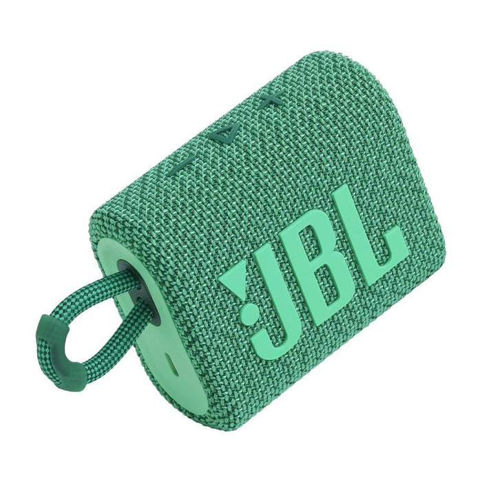 JBL Go 3 Eco | Mini Speaker - Ultra-portable - Bluetooth - IP67 - Green