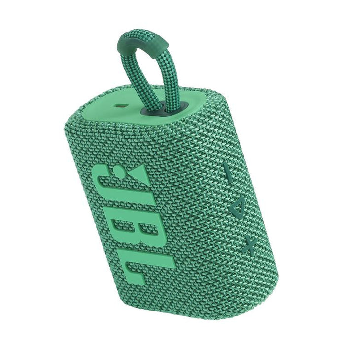 JBL Go 3 Eco | Mini Speaker - Ultra-portable - Bluetooth - IP67 - Green