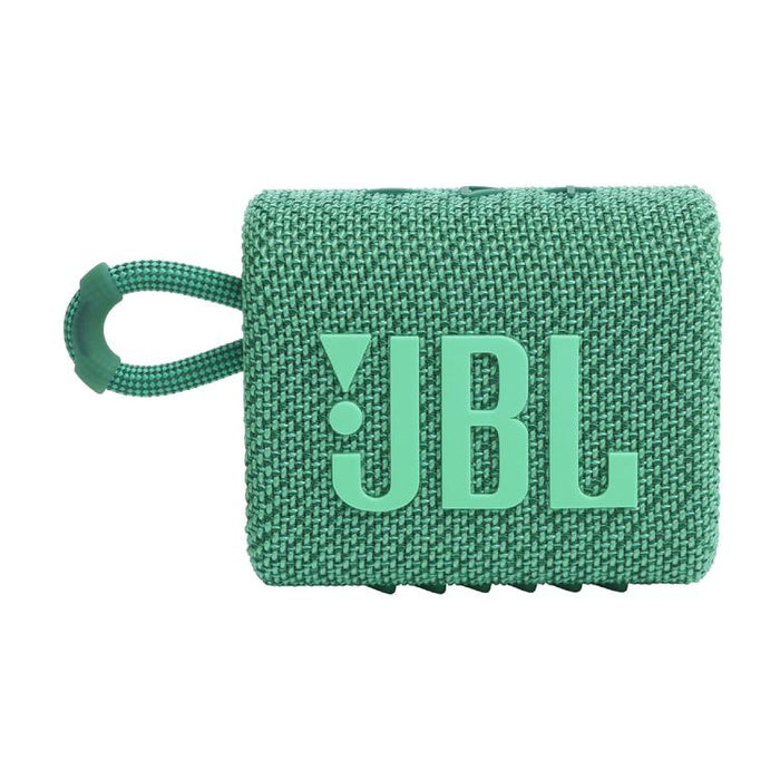 JBL Go 3 Eco | Mini Speaker - Ultra-portable - Bluetooth - IP67 - Green