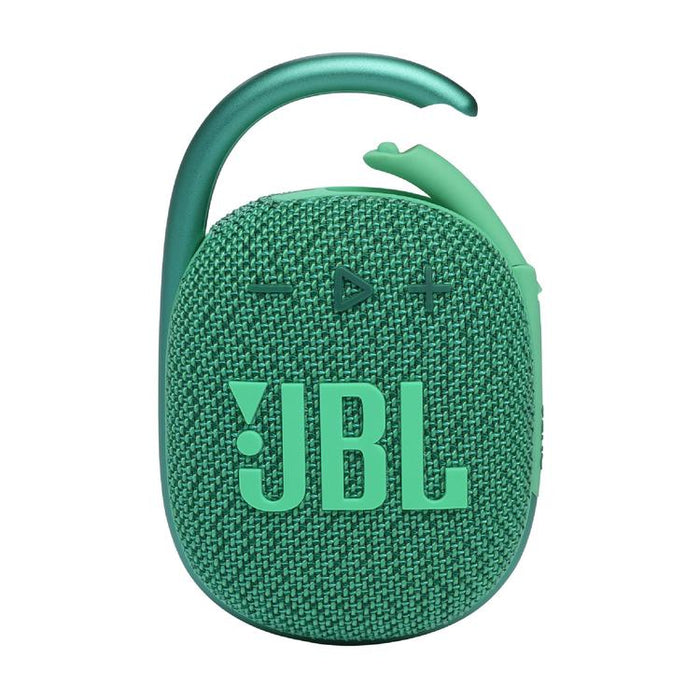 JBL Clip 4 Eco | Haut-parleur - Ultra-portable - Étanche - Bluetooth - Mousqueton intégré - Vert