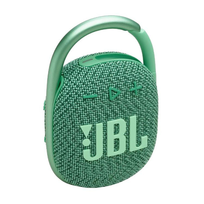 JBL Clip 4 Eco | Haut-parleur - Ultra-portable - Étanche - Bluetooth - Mousqueton intégré - Vert