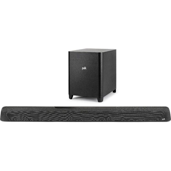 Polk MagniFi MAX AX | 5.1.2 Home Theater System - Soundbar Max - 1 Subwoofer 10" wireless - Black