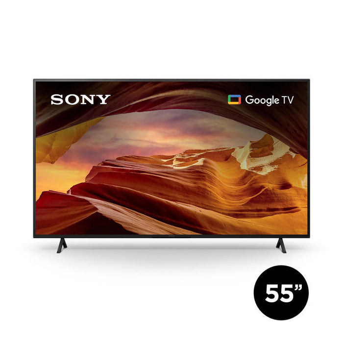 Sony KD55X77L | 55" Smart TV - LED - X77L Series - 4K Ultra HD - HDR - Google TV-SONXPLUS.com